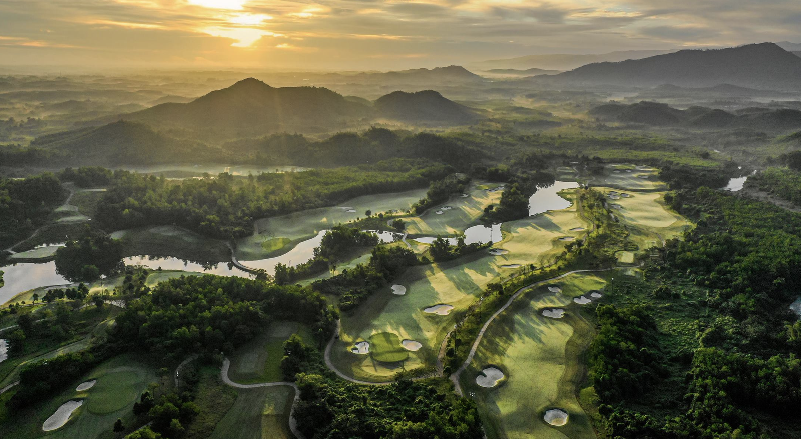 Aerial View, Ba Na Hills Golf Club, Da Nang / Hoi An, Vietnam