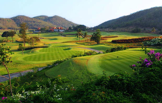 Tee boxes, Pineapple Valley Golf Club (formerly Banyan GC), Hua Hin, Thailand