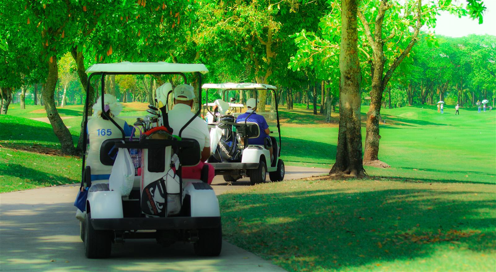 Cart, Legacy Golf Club, Bangkok, Thailand