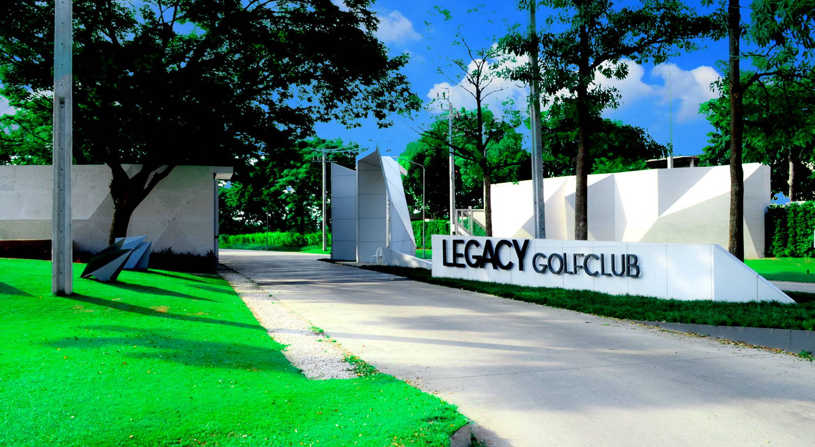 Entrance, Legacy Golf Club, Bangkok, Thailand