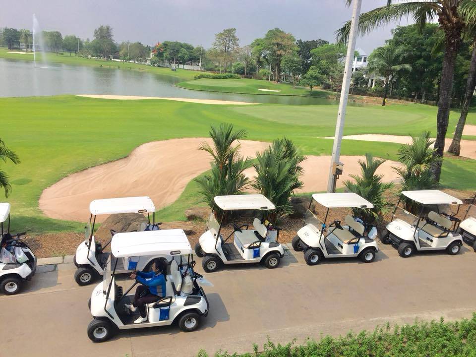 Cart, Legacy Golf Club, Bangkok, Thailand