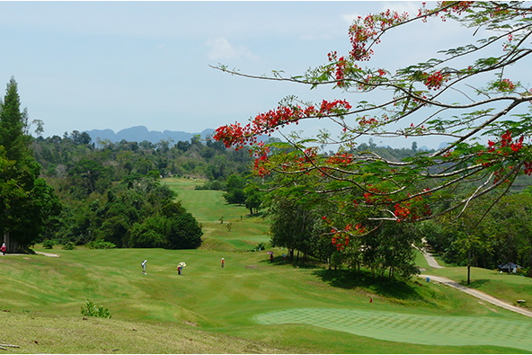fairways, rajjaprabha dam golf course, samui, thailand