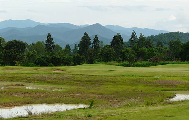 Approach, Artitaya Golf & Resort, Chiang Mai, Thailand
