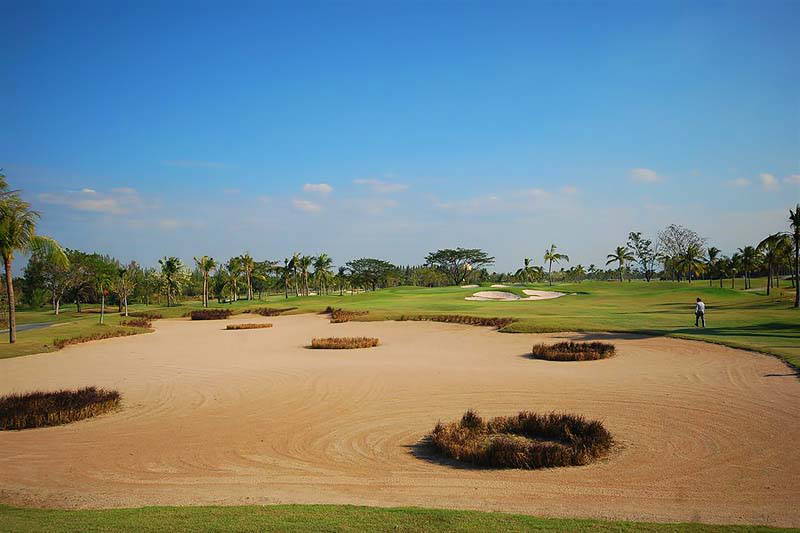 Fairway Bunker, Royal Lakeside Golf Club, Pattaya, Thailand