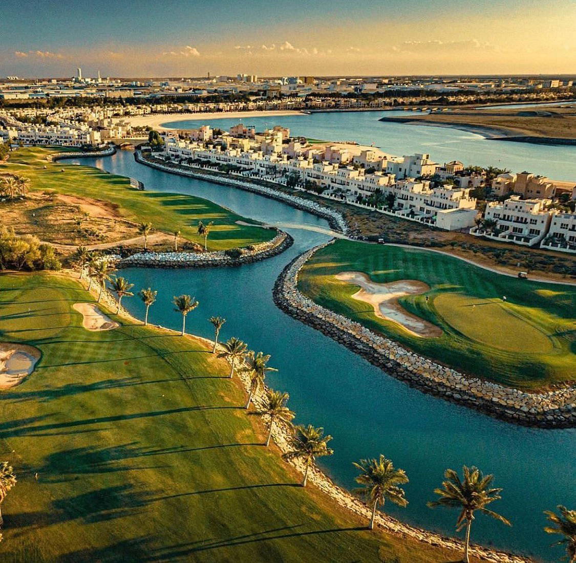 Aerial View, Al Hamra Golf Club (Ras Al-Khaimah), Dubai, United Arab Emirates