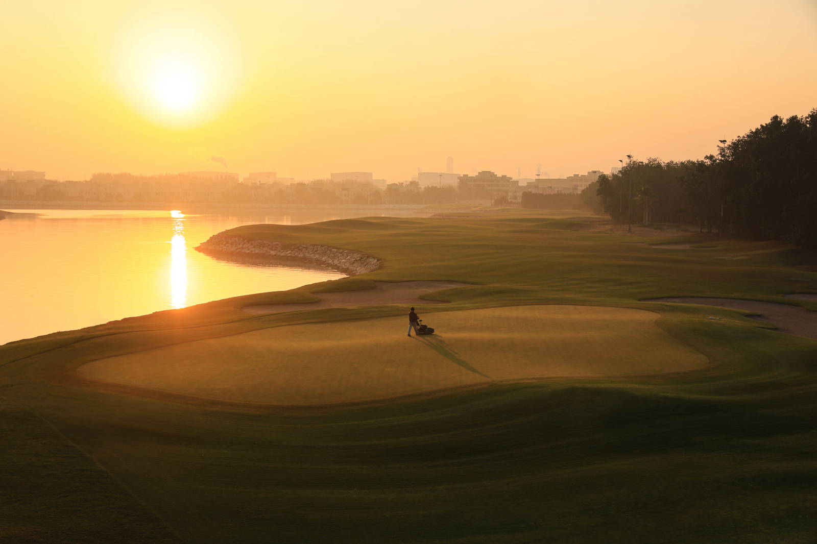 Green, Al Hamra Golf Club (Ras Al-Khaimah), Dubai, United Arab Emirates