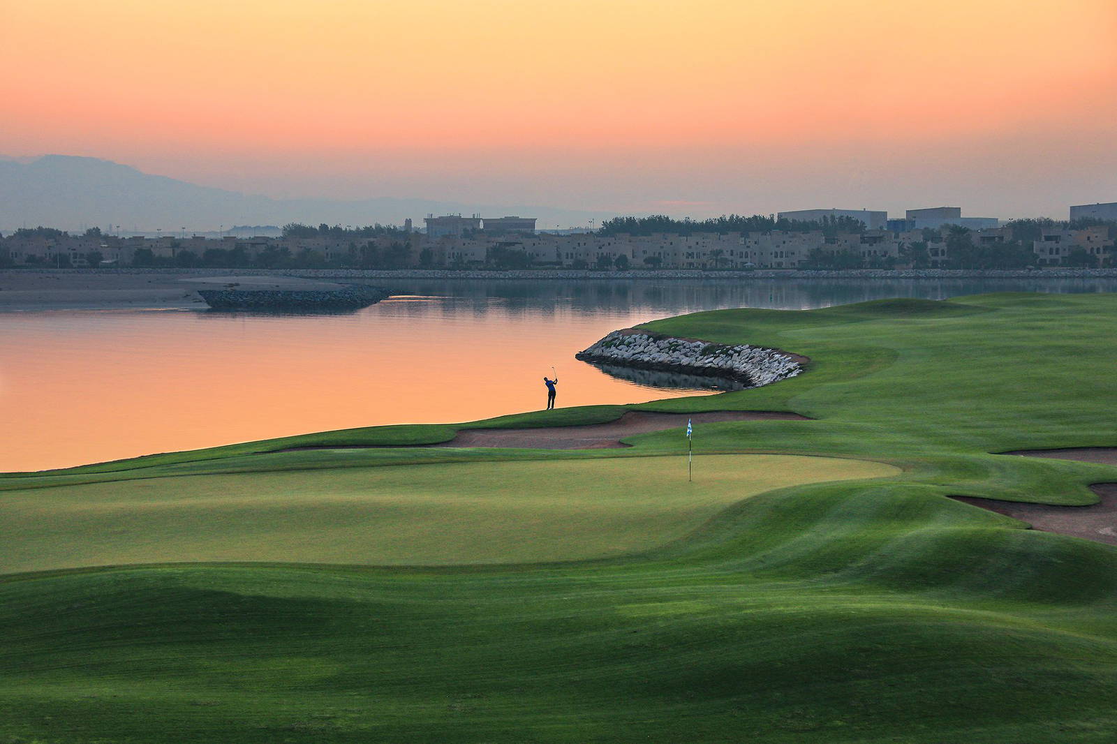 Green, Al Hamra Golf Club (Ras Al-Khaimah), Dubai, United Arab Emirates