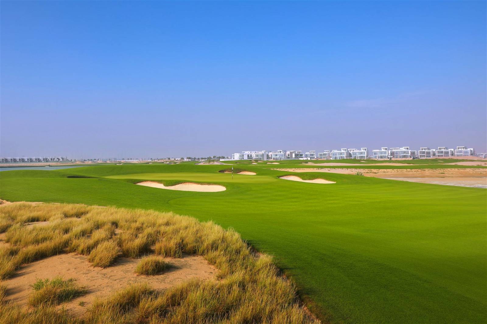 Approach, Fairway, Al Zorah Golf Club, Dubai, United Arab Emirates