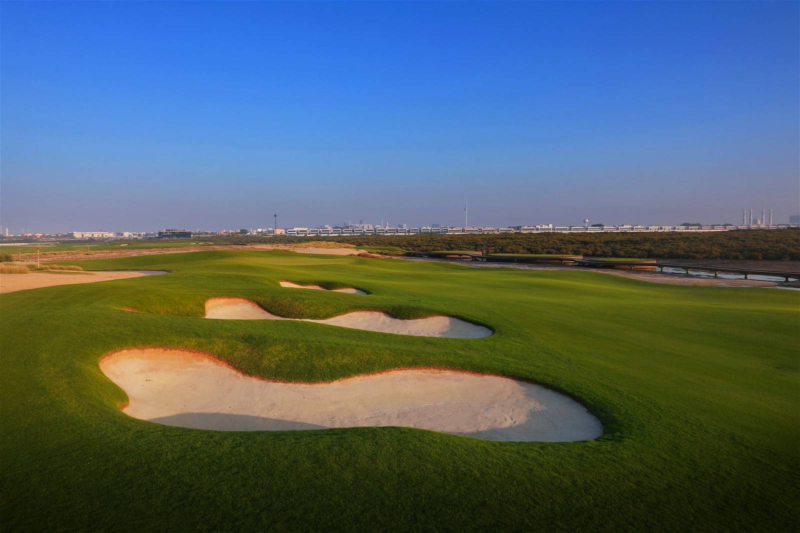 Fairway Bunker, Al Zorah Golf Club, Dubai, United Arab Emirates