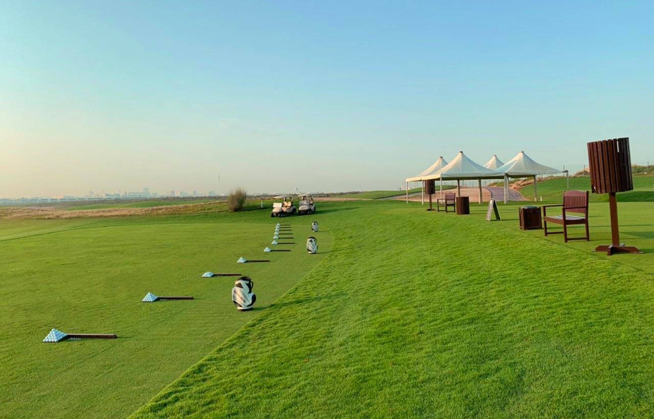 Driving Range, Al Zorah Golf Club, Dubai, United Arab Emirates