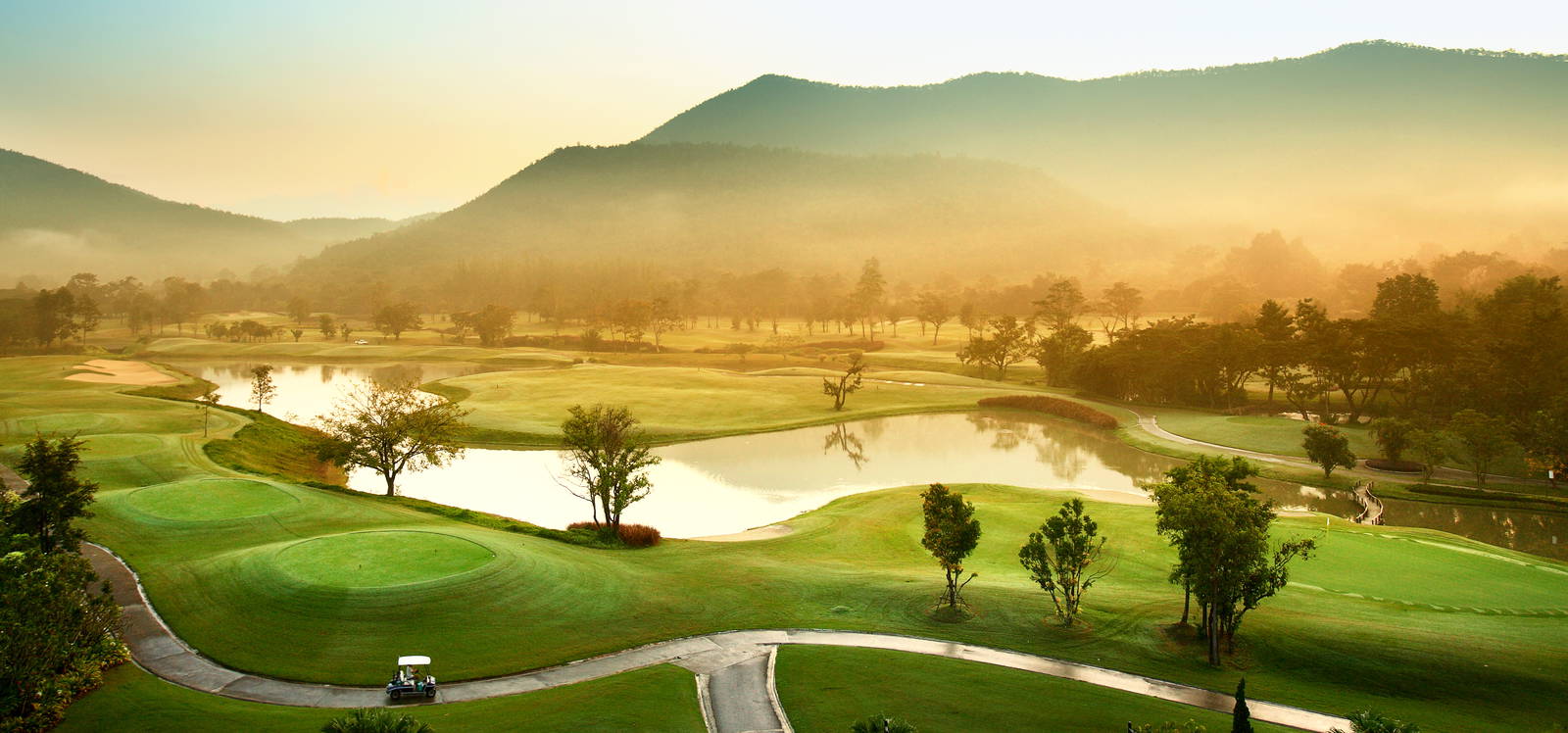 Tee Box, Green, Alpine Golf Resort Chiang Mai, Chiang Mai, Thailand