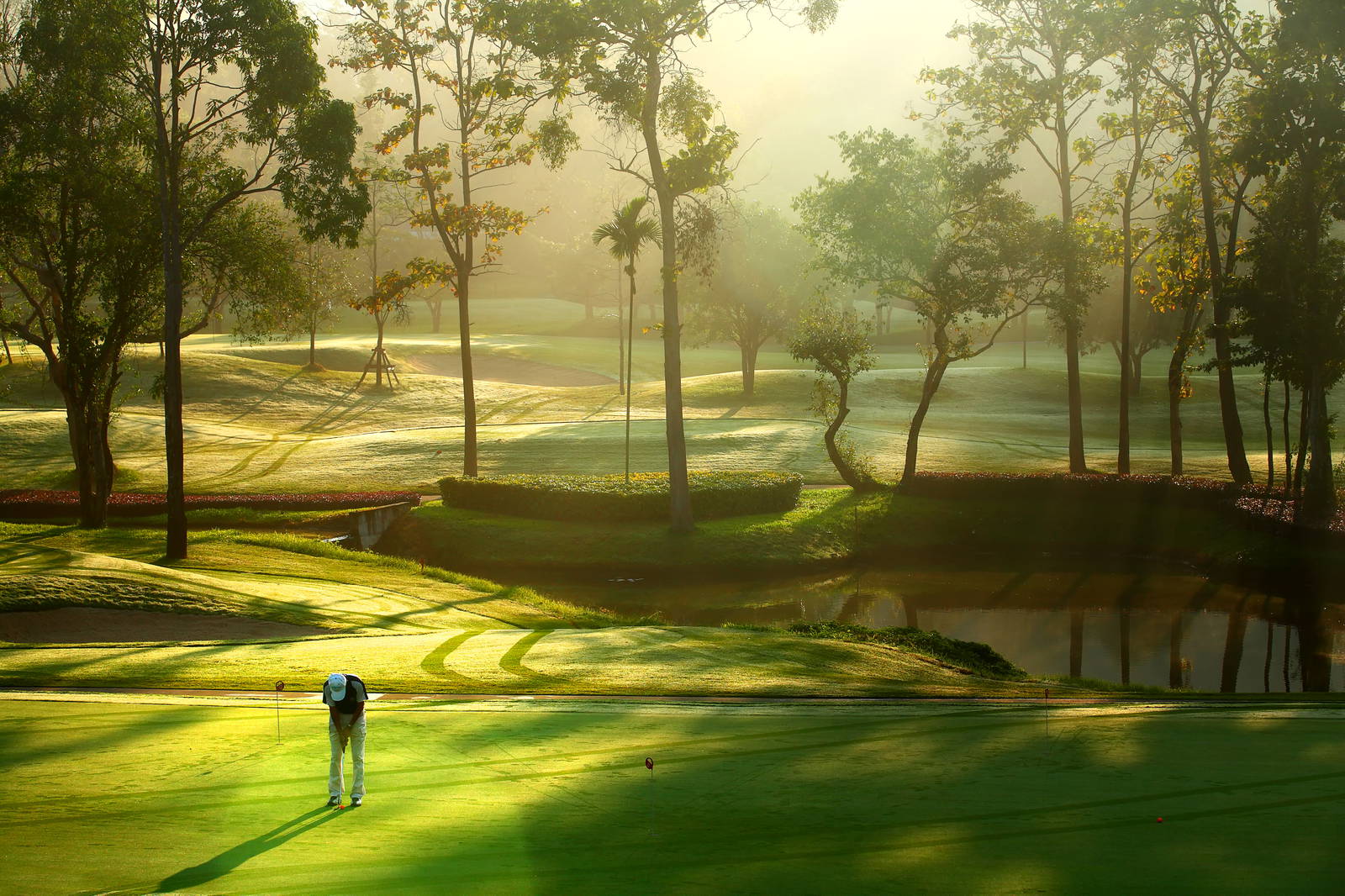Practice Green, Alpine Golf Resort Chiang Mai, Chiang Mai, Thailand
