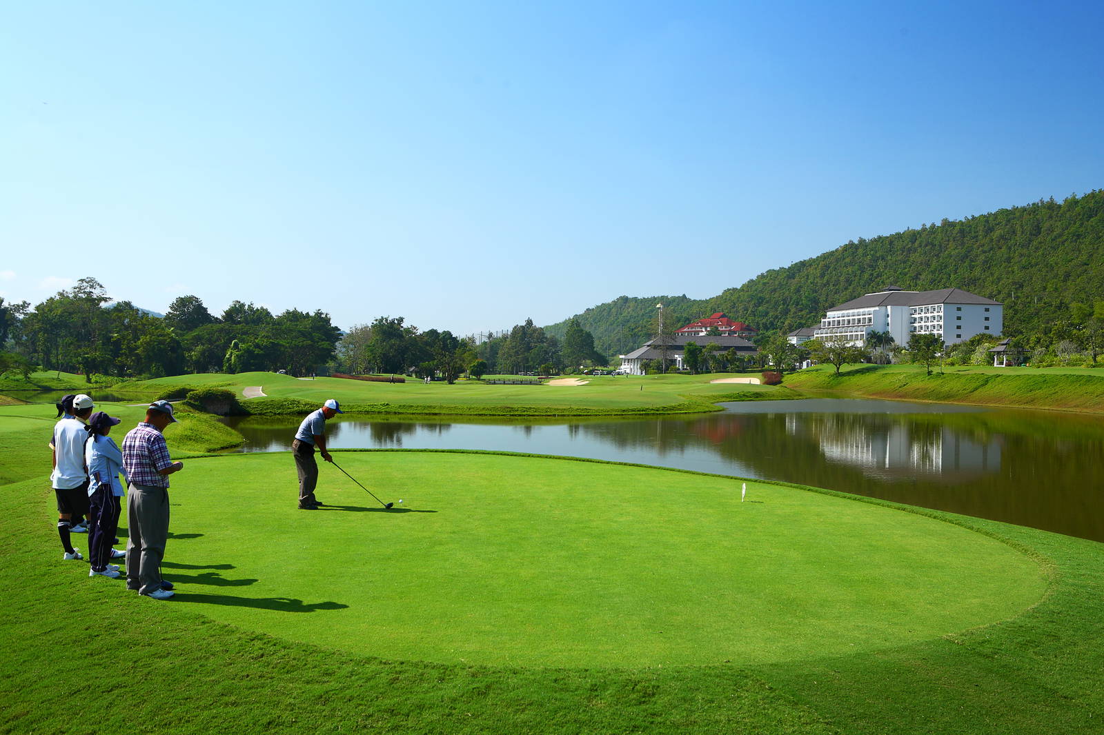 Tee Box, Alpine Golf Resort Chiang Mai, Chiang Mai, Thailand