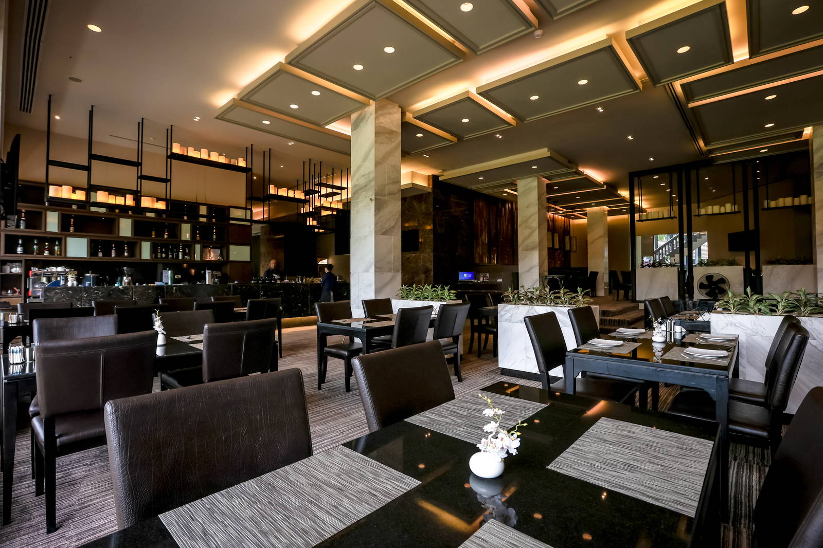 Restaurant, Alpine Golf Club, Bangkok, Thailand