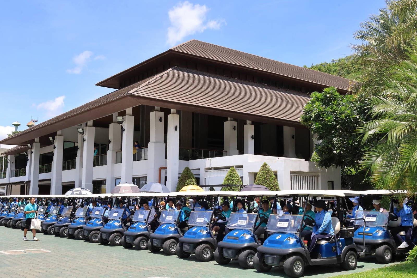 Clubhouse, Cart, Alpine Golf Resort Chiang Mai, Chiang Mai, Thailand