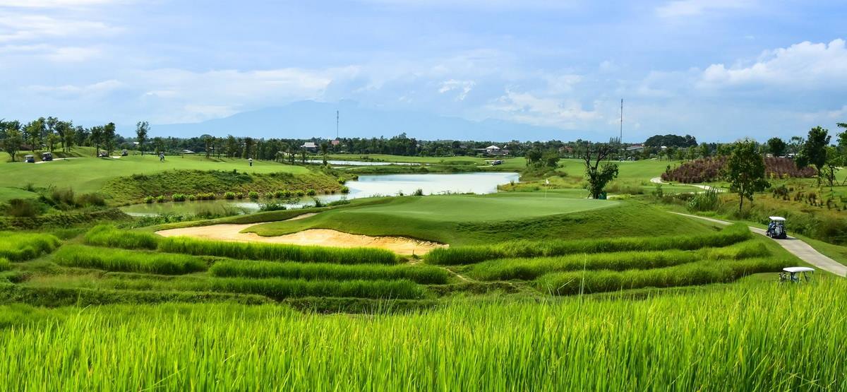 Green, Alpine Golf Resort Chiang Mai, Chiang Mai, Thailand