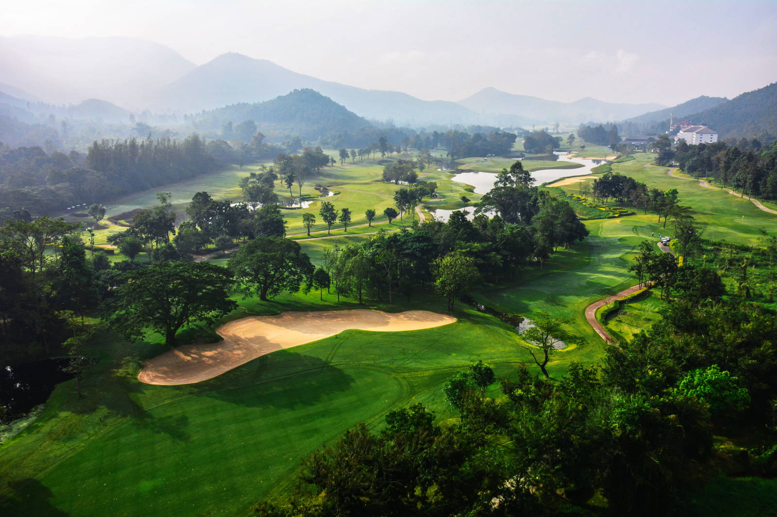 Aerial View, Alpine Golf Resort Chiang Mai, Chiang Mai, Thailand