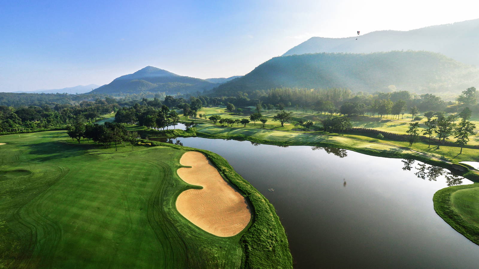 Aerial View, Alpine Golf Resort Chiang Mai, Chiang Mai, Thailand