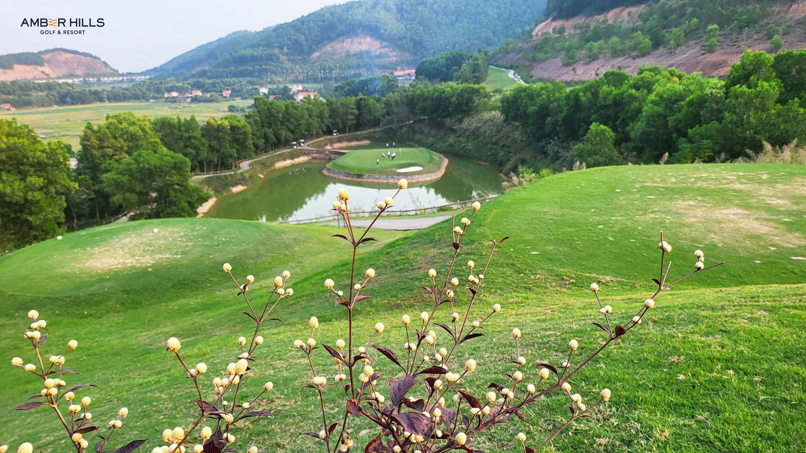 Island Green, Tee Box, Amber Hills Golf & Resort (Hillside Course), Hanoi
