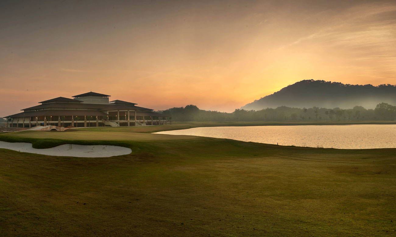 Green, Bunker, Amverton Cove Golf & Island Resort, Kuala Lumpur, Malaysia