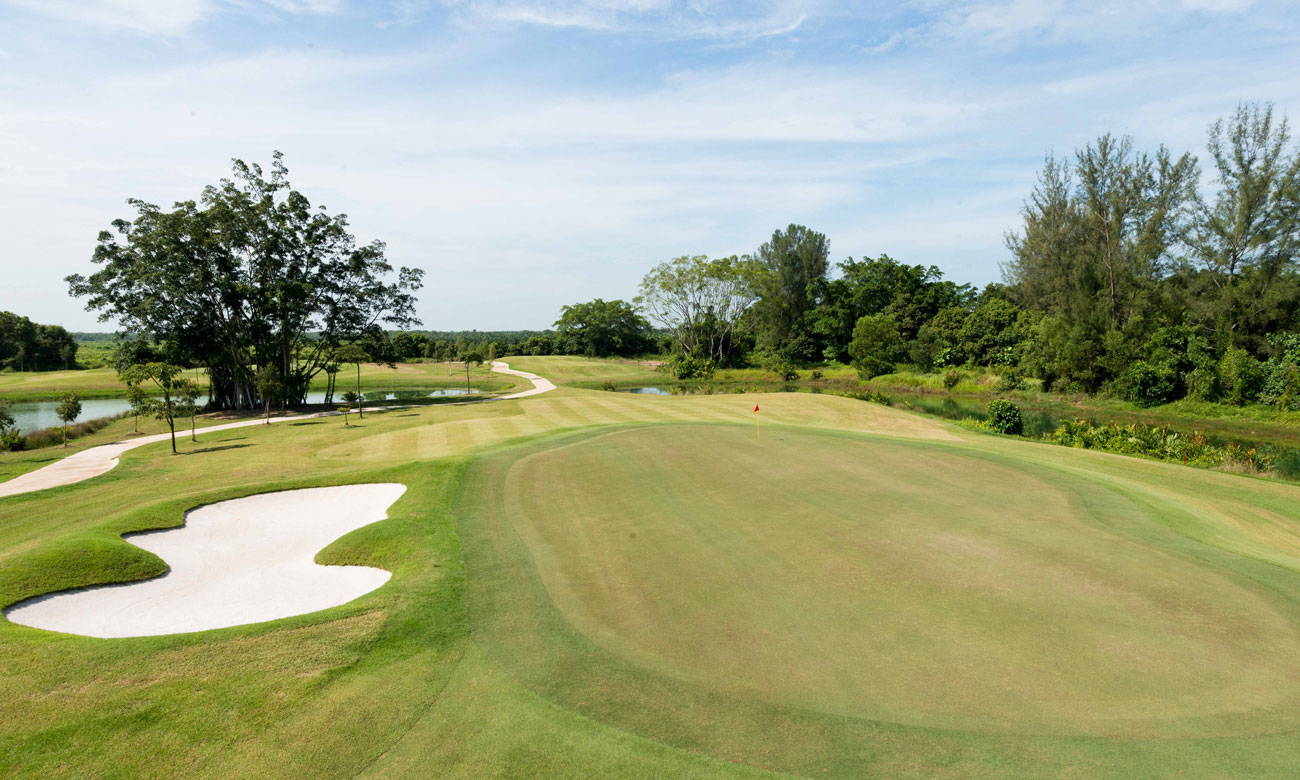 Green, Amverton Cove Golf & Island Resort, Kuala Lumpur, Malaysia