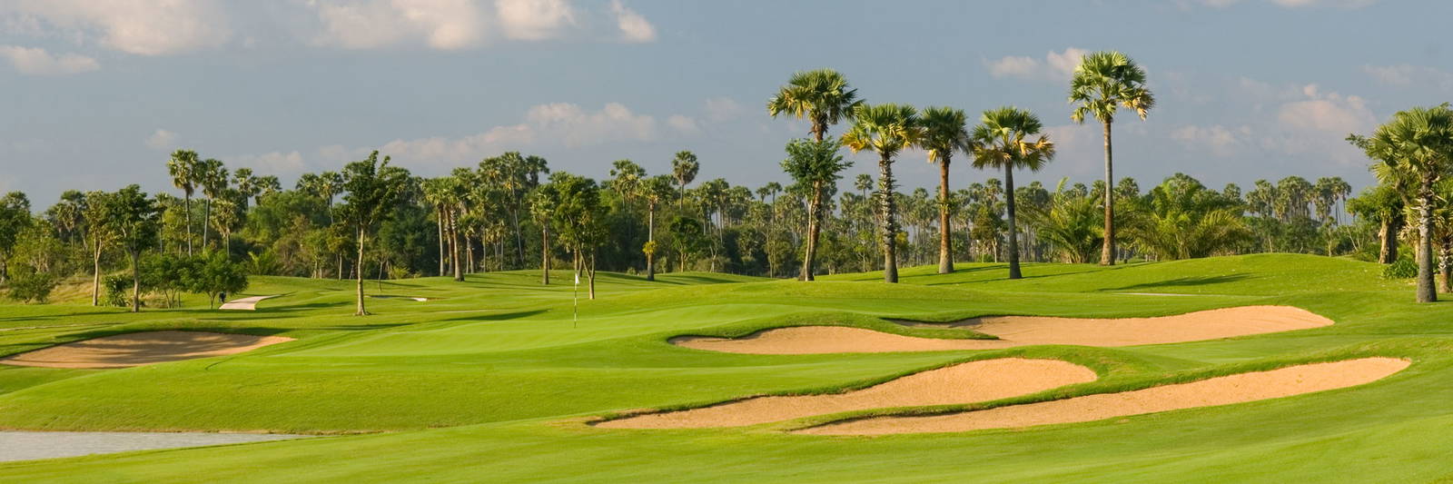Approach, Angkor Golf Resort, Siem Reap, Cambodia