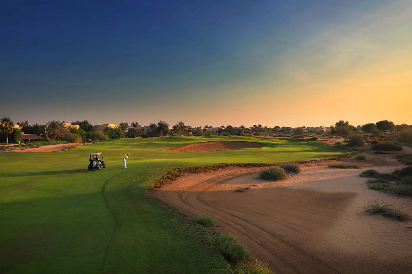 Approach, Arabian Ranches Golf Course, Dubai, United Arab Emirates