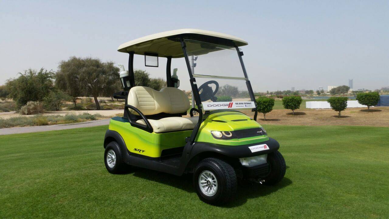 Cart, Arabian Ranches Golf Course, Dubai, United Arab Emirates
