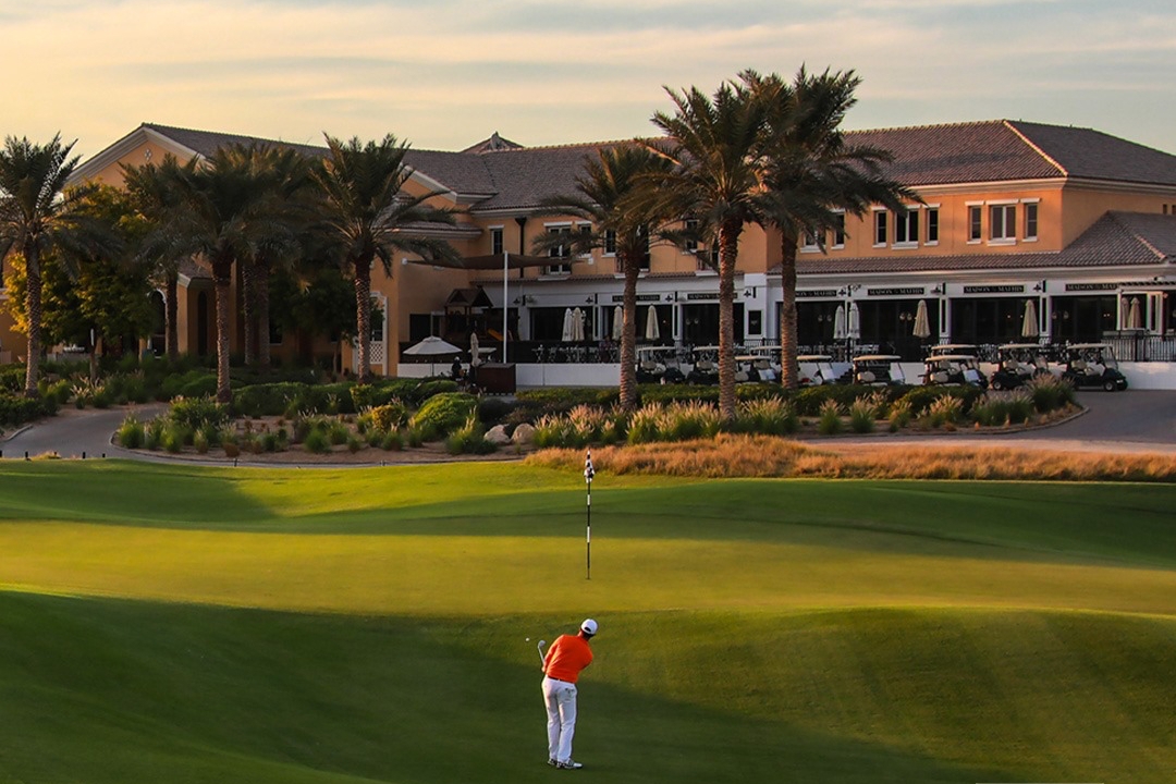 Green, Clubhouse, Arabian Ranches Golf Course, Dubai, United Arab Emirates