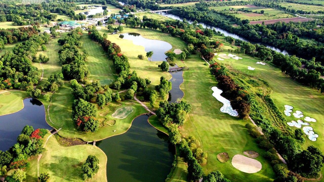 Aerial View, Artitaya Golf Resort, Bangkok, Thailand