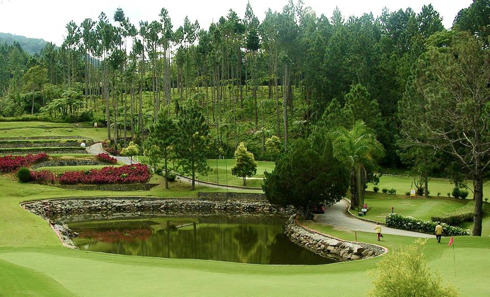 Green, Water Hazard, Awana Genting Highlands Golf Course, Kuala Lumpur, Malaysia