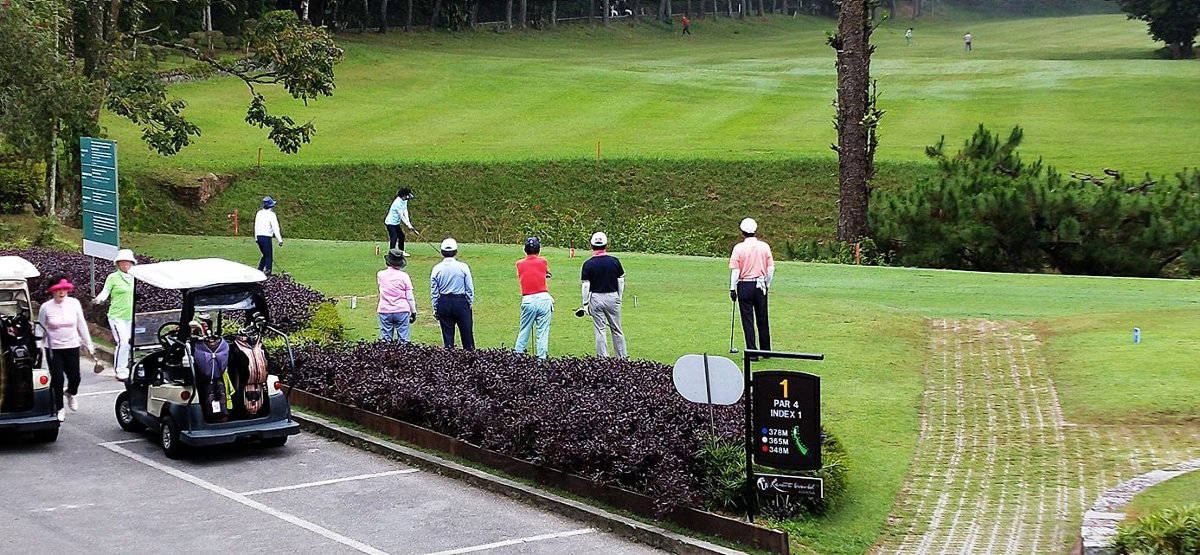 Tee Box, Awana Genting Highlands Golf Course, Kuala Lumpur, Malaysia