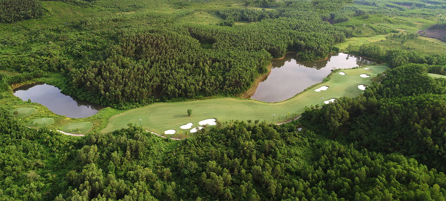 Aerial View, Ba Na Hills Golf Club, Da Nang, Vietnam