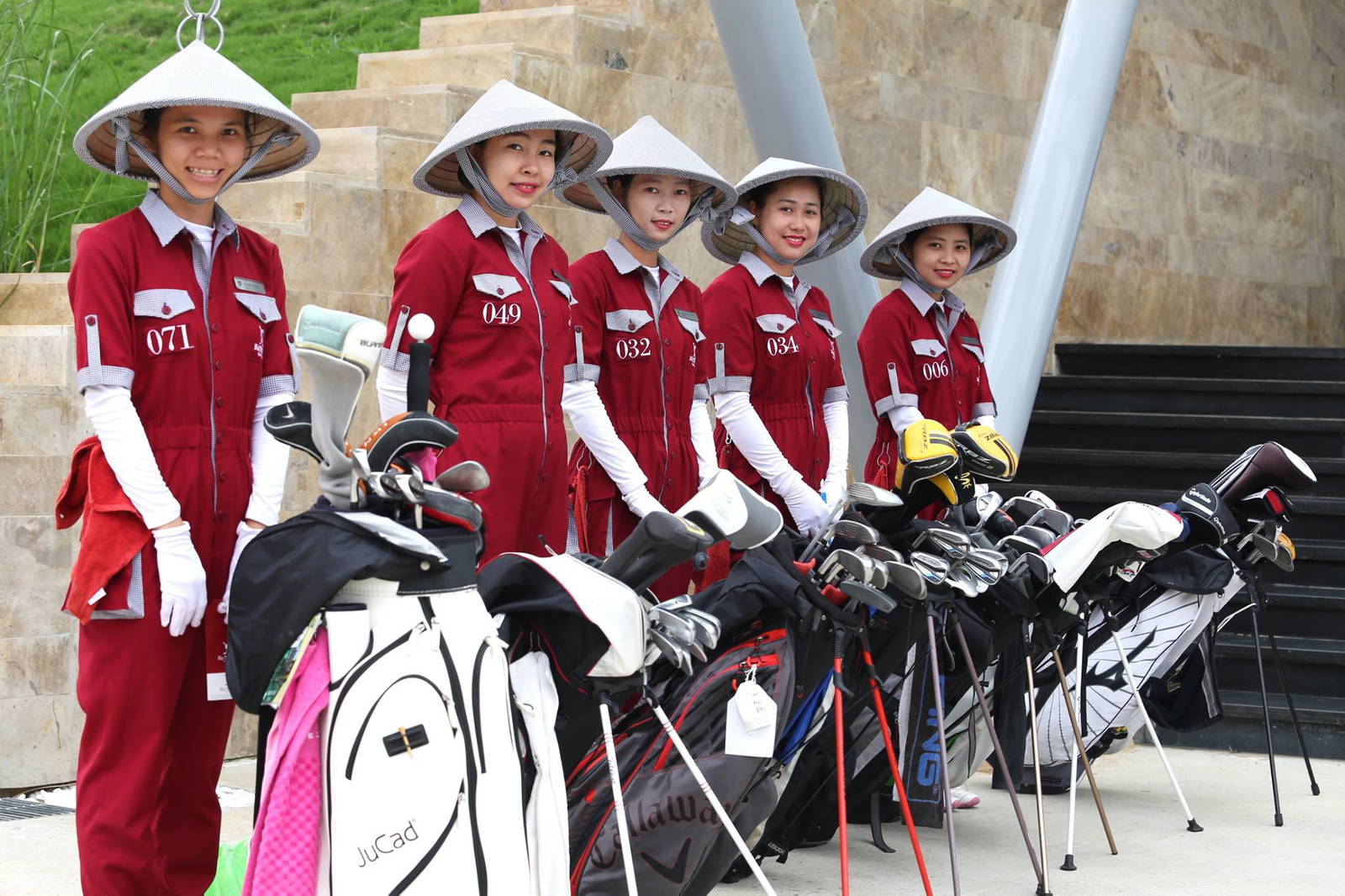 Caddie, Ba Na Hills Golf Club, Da Nang, Vietnam