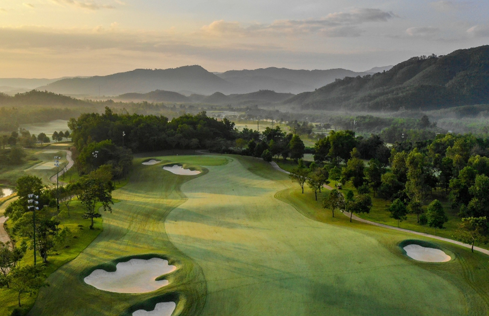 Aerial View, Ba Na Hills Golf Club, Da Nang / Hoi An, Vietnam