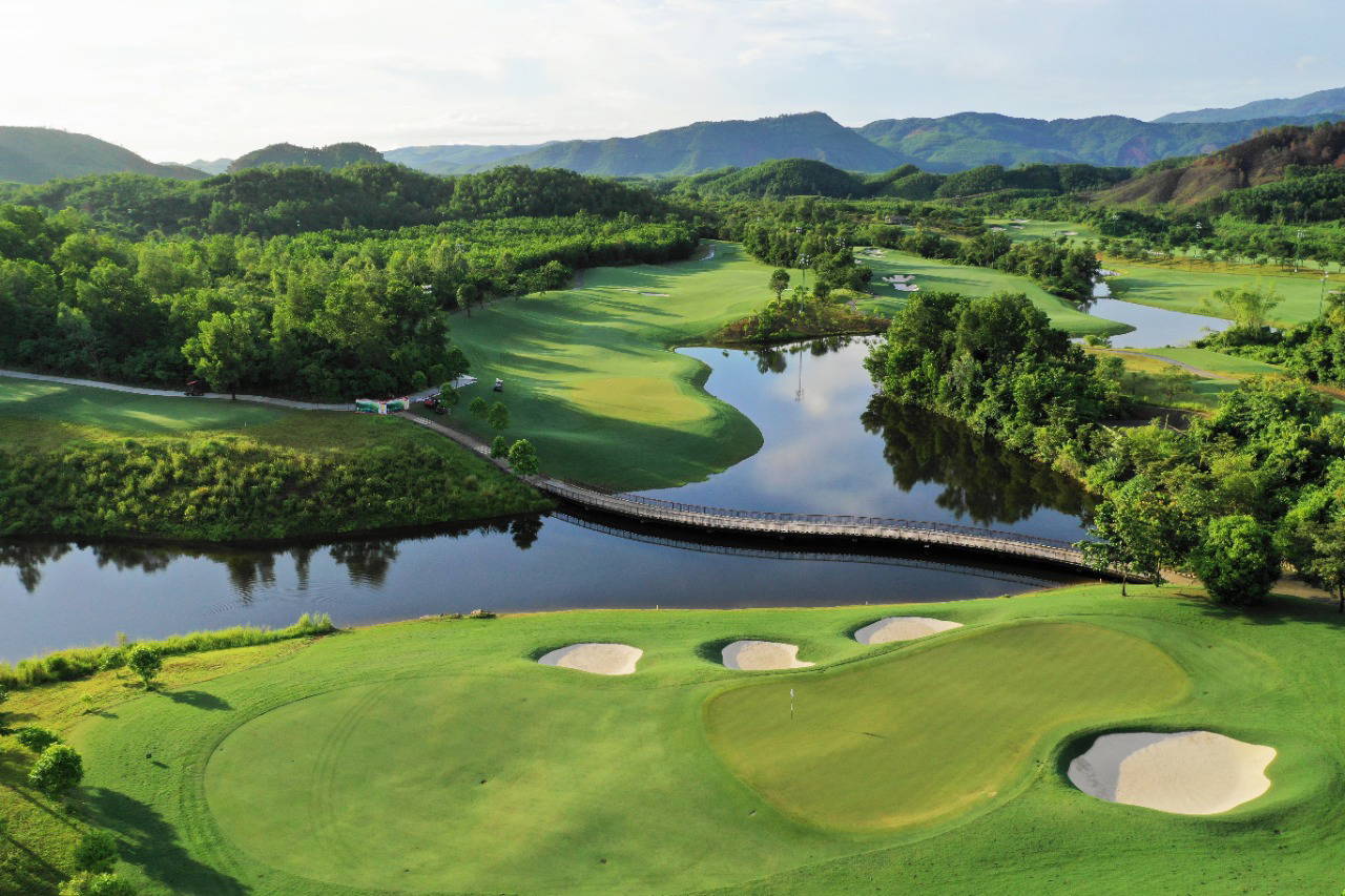 Aerial View, Ba Na Hills Golf Club, Da Nang, Vietnam