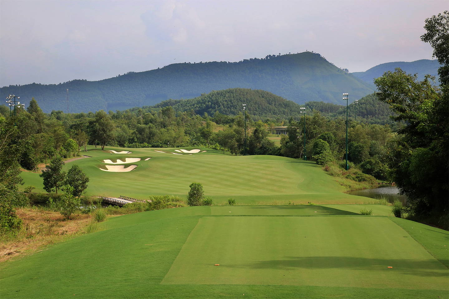Tee Box, Ba Na Hills Golf Club, Da Nang, Vietnam