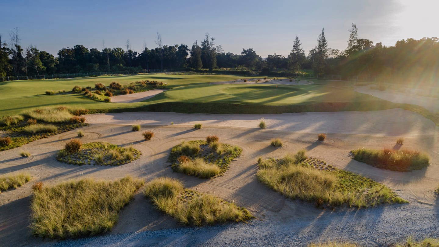 Bunker, Ballyshear Golf Links (Ban Rakat Club), Bangkok