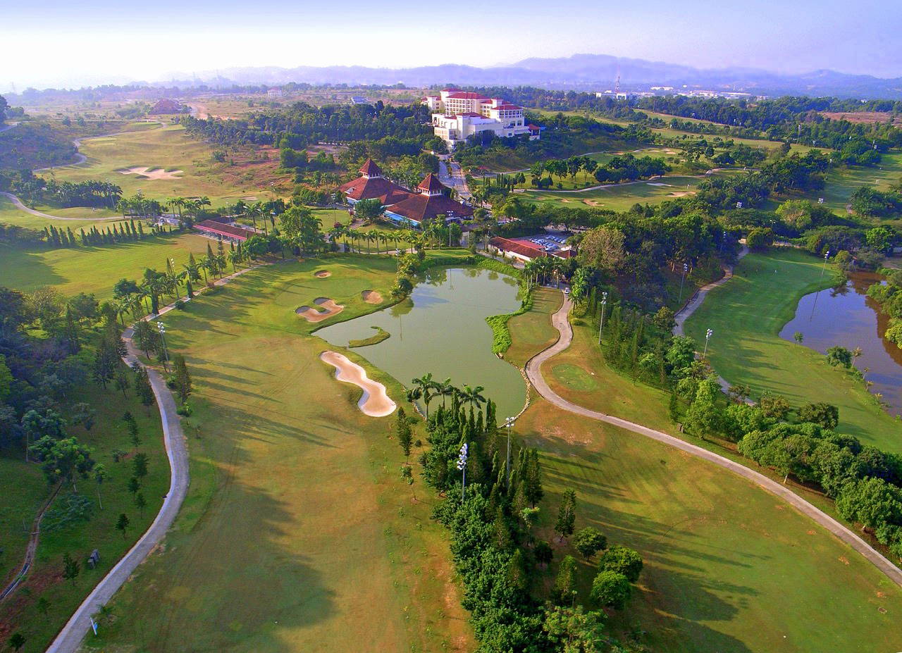 Aerial View, Bangi Golf Resort, Kuala Lumpur, Malaysia