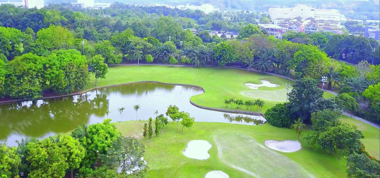 Aerial View, Bangi Golf Resort, Kuala Lumpur, Malaysia