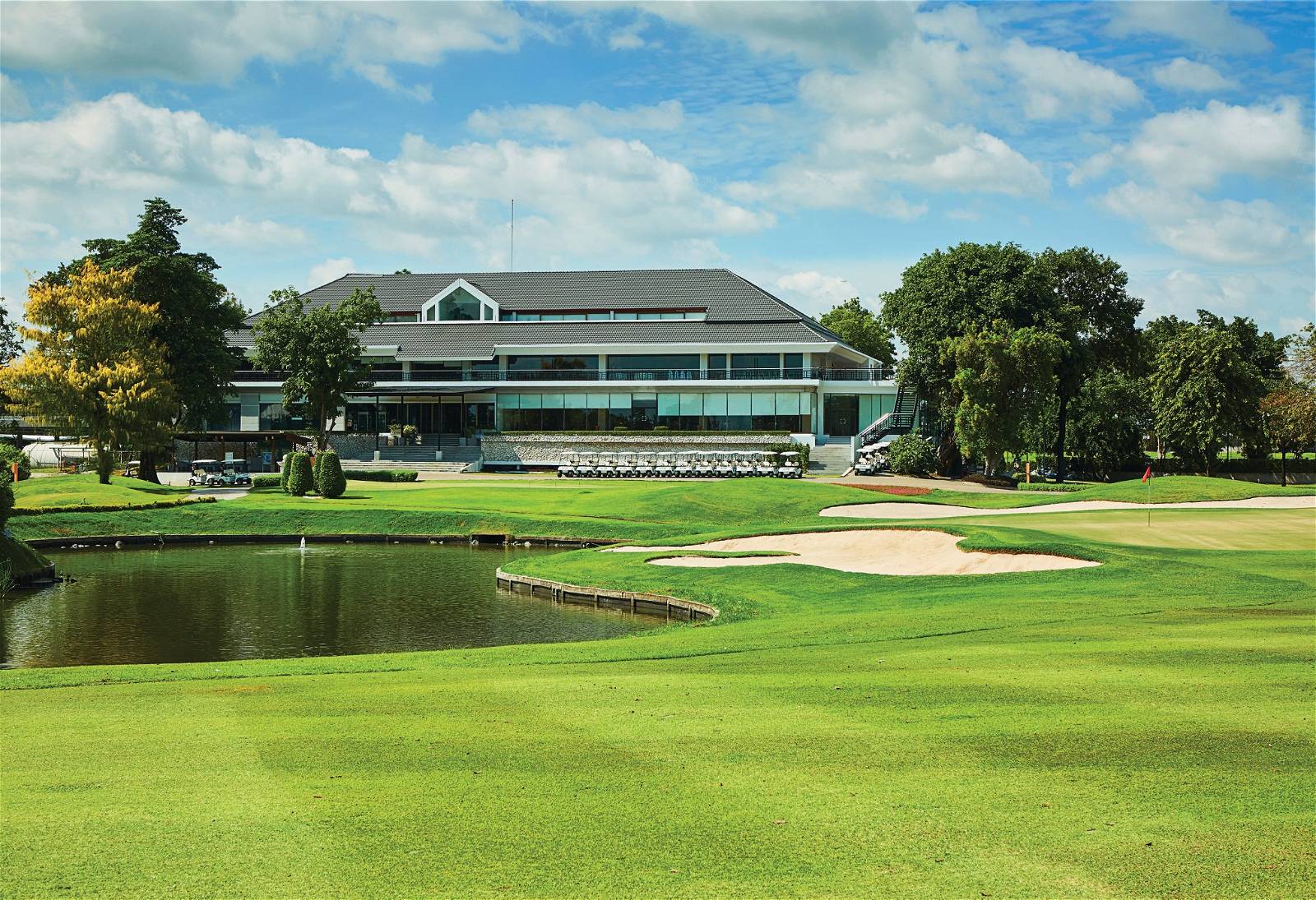 Fairway, Clubhouse, Bangkok Golf Club, Bangkok, Thailand