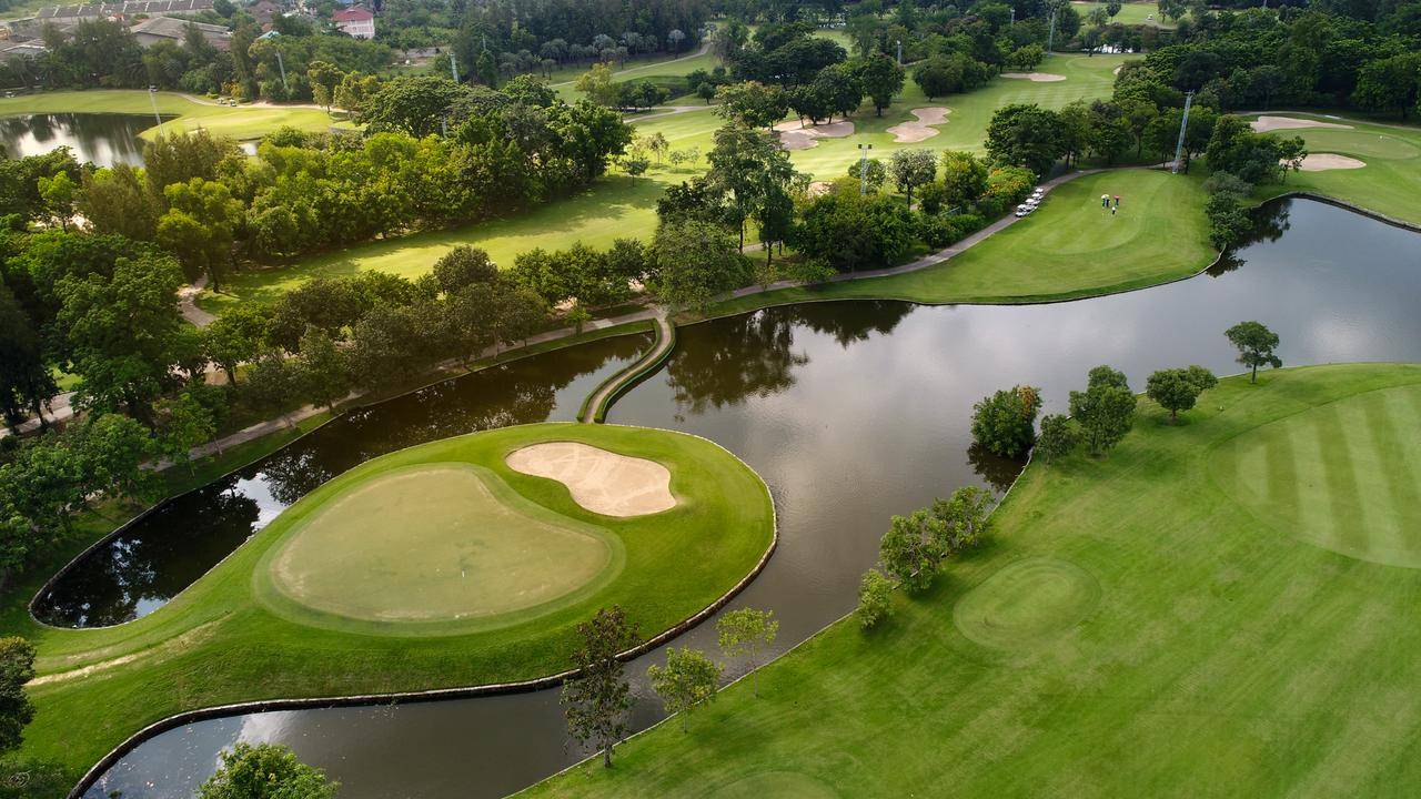 Island Green, Bangkok Golf Club, Bangkok, Thailand