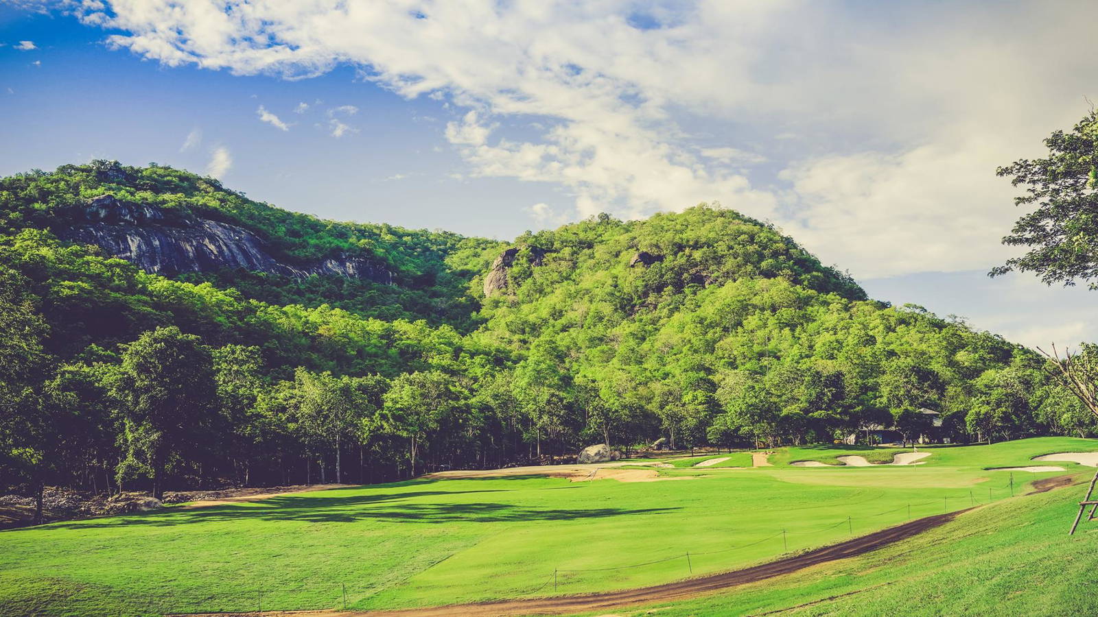 Approach, Black Mountain Golf Club, Hua Hin, Thailand