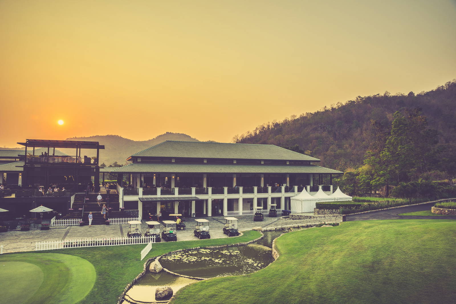 Clubhouse, Black Mountain Golf Club, Hua Hin, Thailand