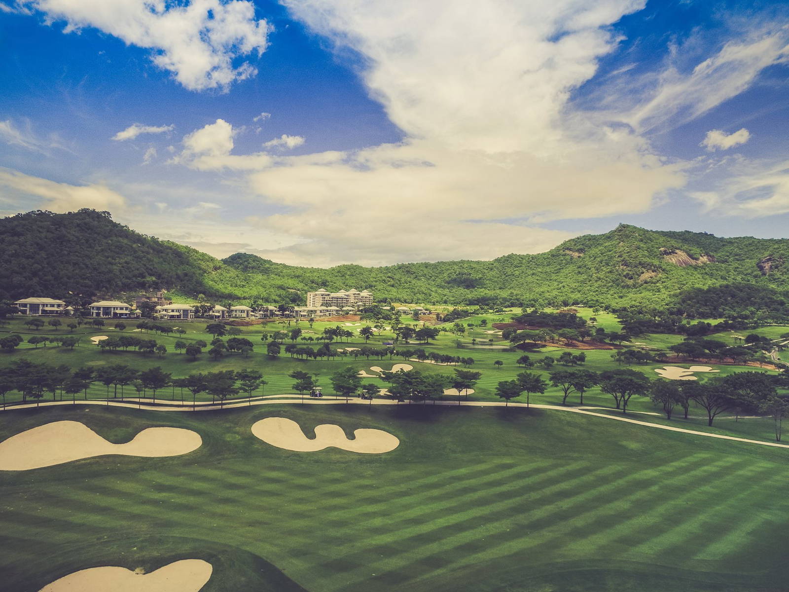 Fairway, Bunker, Black Mountain Golf Club, Hua Hin, Thailand