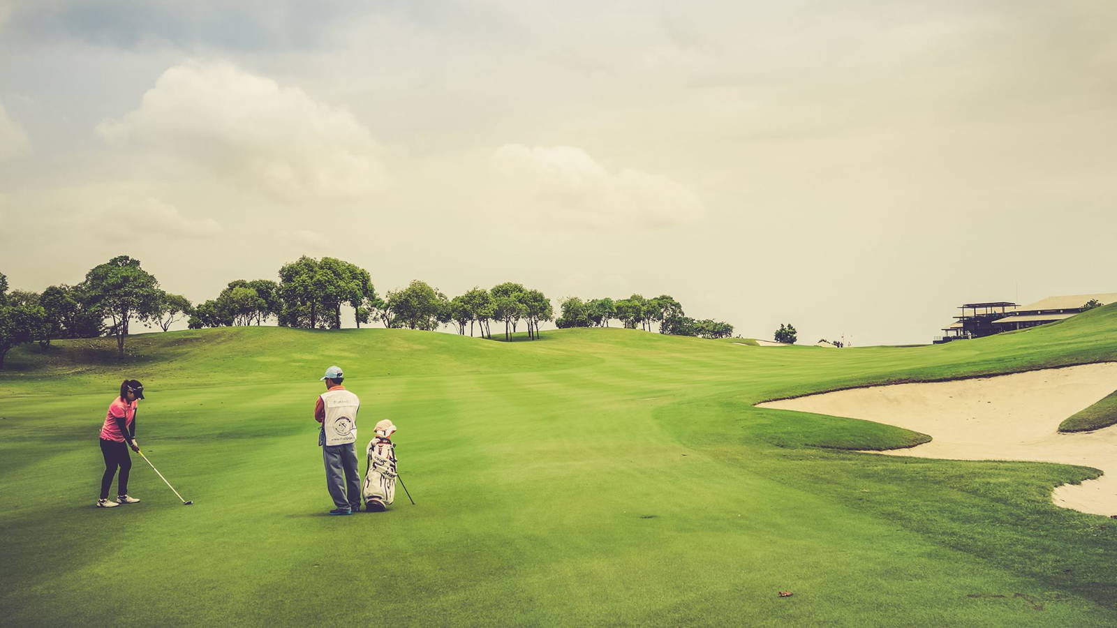 Fairway, Bunker, Black Mountain Golf Club, Hua Hin, Thailand