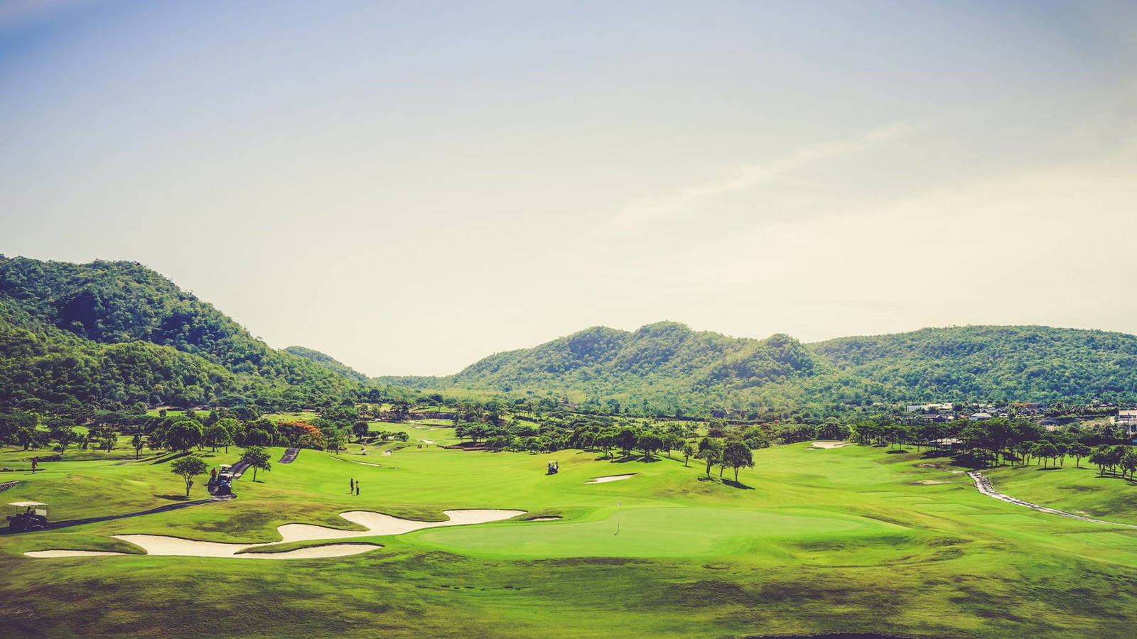 Green, Black Mountain Golf Club, Hua Hin, Thailand