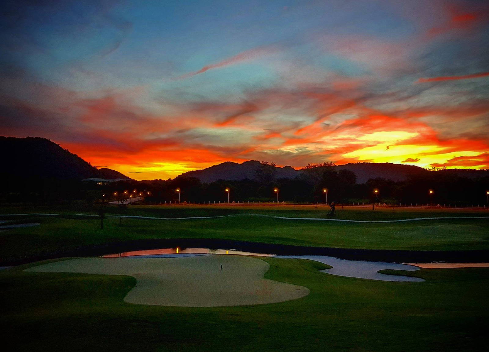 Green, Black Mountain Golf Club, Hua Hin, Thailand