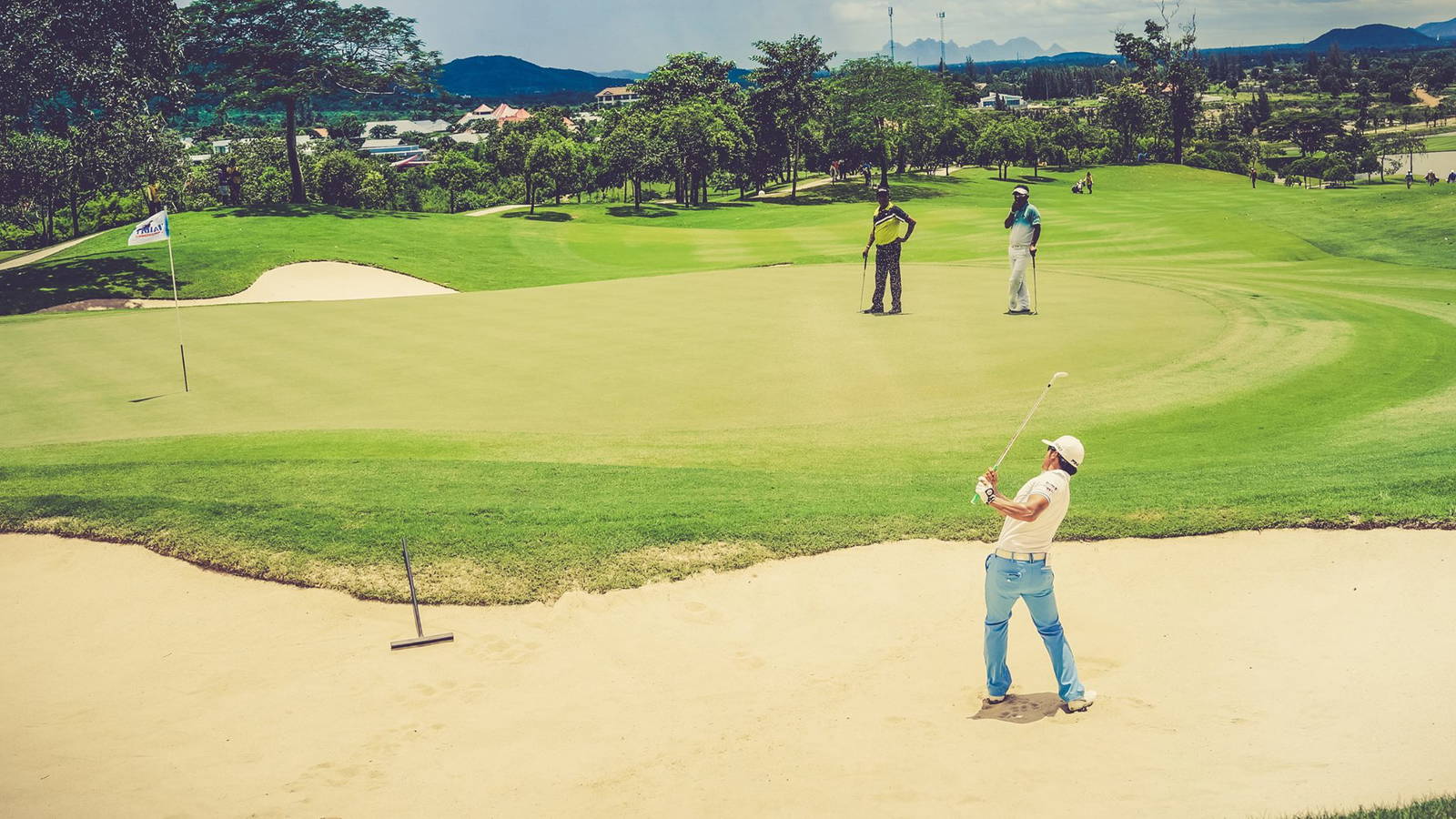 Greenside Bunker, Black Mountain Golf Club, Hua Hin, Thailand