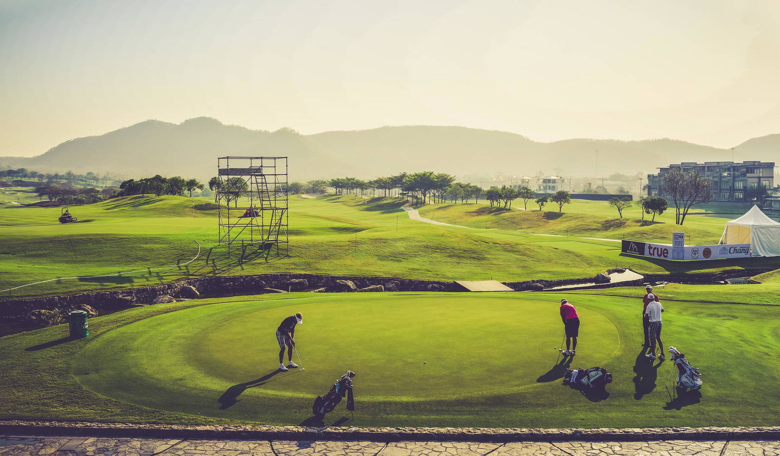 Practice Green, Black Mountain Golf Club, Hua Hin, Thailand